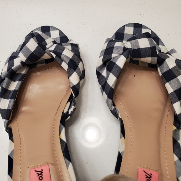 Betsey Johnson Gingham Heels - Picture 5 of 8